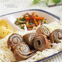 ☆ スパイス大使 ☆ 昆布 の くるくる豚巻き