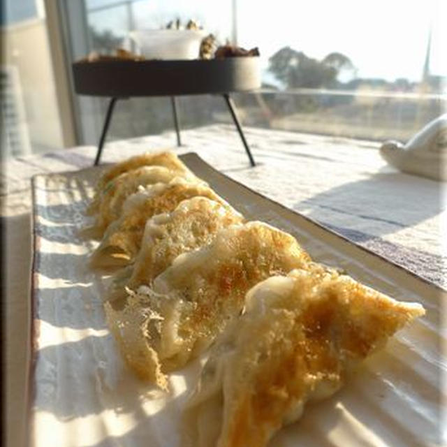 我が家の焼き餃子