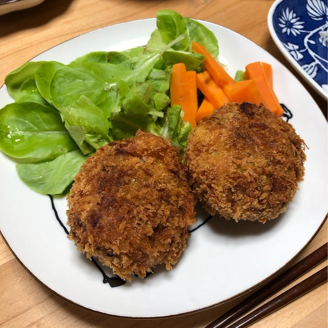 そら豆のホクホクコロッケ♪