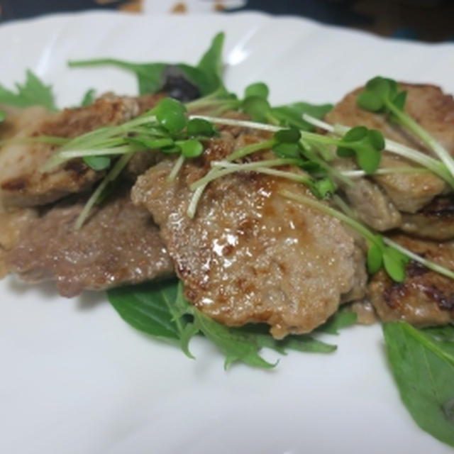 12/21　豚ヒレ肉のみそ漬け
