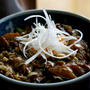 四川風麻婆茄子丼