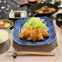 揚げるだけ♪冷凍カキフライ定食の夜ごはん