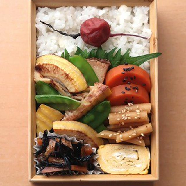 筍とさやえんどうの塩炒め