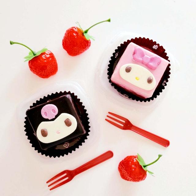 セブン限定♡マイメロ＆クロミケーキ♥