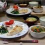 ・初トライ！塩麹　鶏胸肉の漬け焼き＆大根とツナの煮物