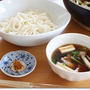 肉汁つけ 冷やしうどん♪（レシピ）