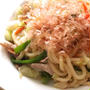 白だし人気レシピ「ランチに☆白だしで簡単上品焼うどん」を作ってみた