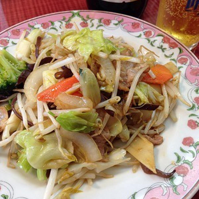 散髪のついでに王将で昼ごはん