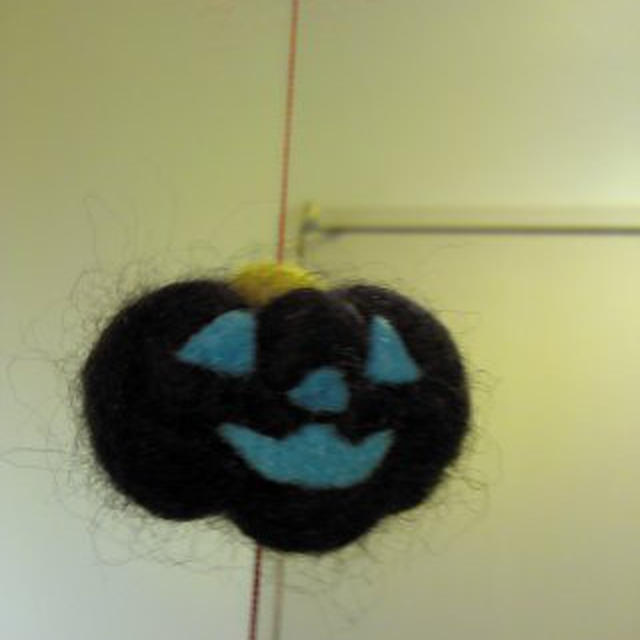 ハロウィン版ぽんぽん飾り