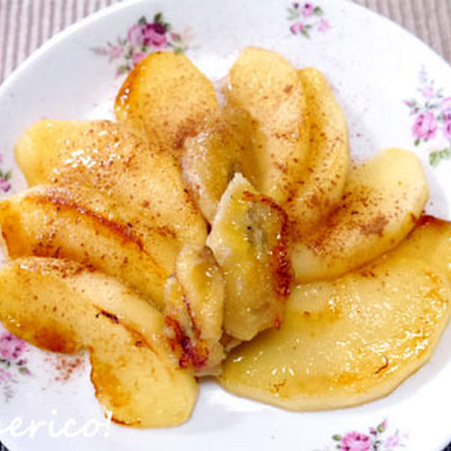 ココナッツオイルで朝の元気 りんごとバナナのココナッツオイル焼き By Quericoさん レシピブログ 料理ブログのレシピ満載