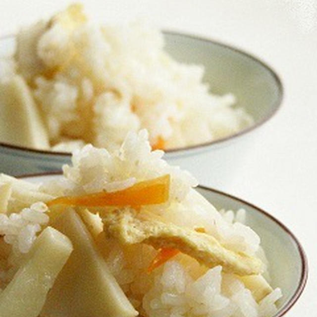 朝時間.jp『今日のイチオシ朝ごはん』にありがとうございます♪「たけのこご飯」