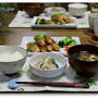 大根の豚肉くるくる巻き&ごぼうの練りゴママヨサラダ