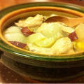 大根と鶏のサムゲタン風スープ