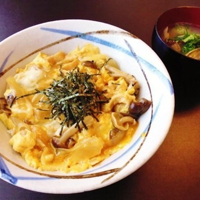 もう少し上手になりたいわ。。。☆木の葉丼☆