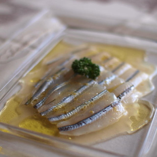 細魚 さより のカルパッチョ By ささきのりこ さん レシピブログ 料理ブログのレシピ満載