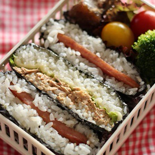 おにぎらずのお弁当