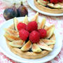 Fresh Fig and Raspberry Tart with Honeyいちじくとラズベリーのタルト
