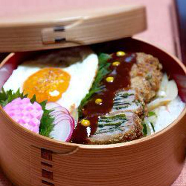 ◇ミルフィーユカツ丼弁当。