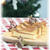 薄切りチーズケーキと　クリスマスの献立。