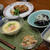 レシピ付き献立　鶏の照り焼き・冷やし茶わん蒸し・ナスの香味ソースかけ・油揚げのごま酢あえ・冷ややっこ・枝豆
