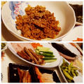 肉魚手巻き＆日本酒のおつまみ♪ Hand Roll Sushi