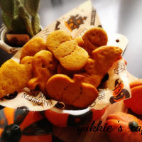 ハロウィンレシピ。かぼちゃタップリ！ソフトクッキー