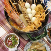★韓国風おでん（어묵）で暖かい夕食。