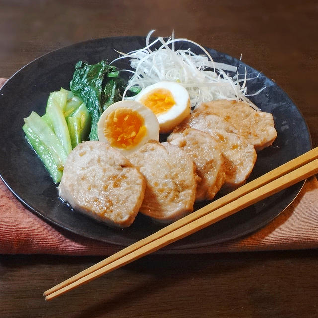 コクある美味しさ！鶏むね肉の甘辛チャーシュー