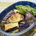 素麺つゆで味付け「茄子とピーマンの揚げ浸し」