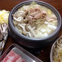 昨日は「キムチ入り中華風モツ鍋」