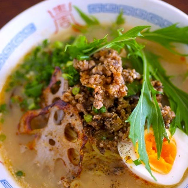 担々麺もおウチで作ります♪客人にも好評〜＾＾