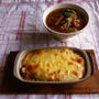 白菜のホワイトソースグラタンの朝ごはん