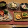久しぶりに和食でおうちごはん　と　初めて咲いた蘭の花♪