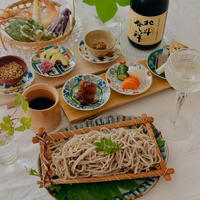 手打ち蕎麦×日本酒で、お蕎麦屋さんごっこ♪
