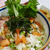 【サンシャインとまとと鯵なめろうの　２色丼】火を使わない料理です。