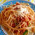 油揚げを使ったナポリタン風パスタ