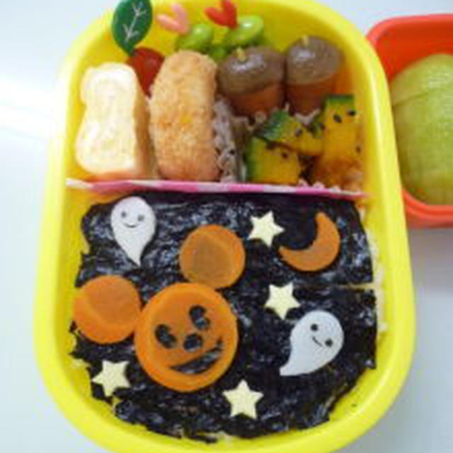 10月5日　ハロウィン♪ミッキーランタン弁当