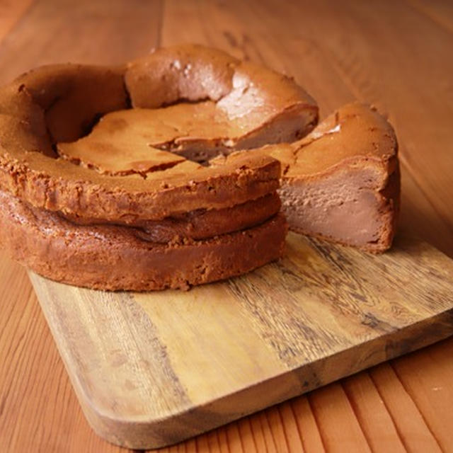 ベイクドチョコレートチーズケーキ By ひよこさん レシピブログ 料理ブログのレシピ満載