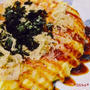 お好み焼き風ガレット