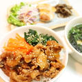 3色豚丼　レシピ by chococoさん