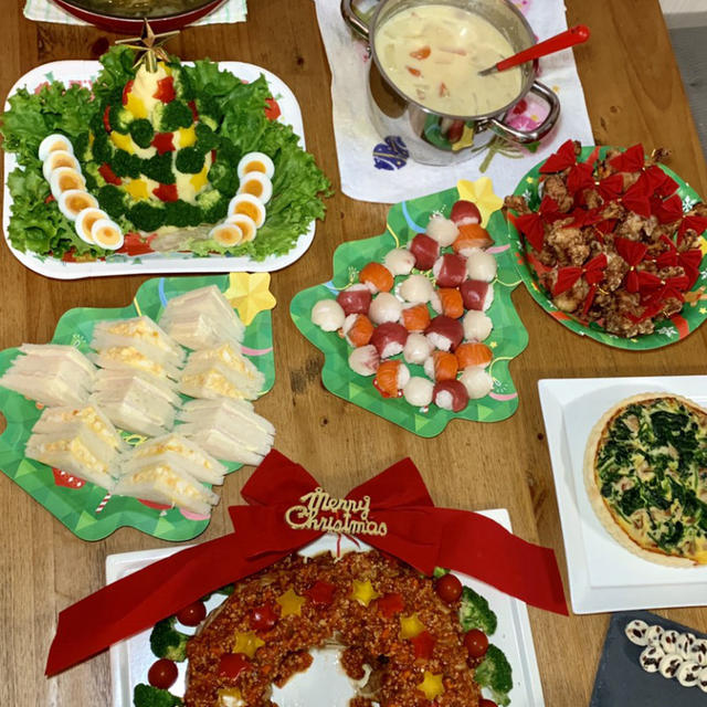 お友達からクリスマスのパーティー写真が届きました By みきママさん レシピブログ 料理ブログのレシピ満載
