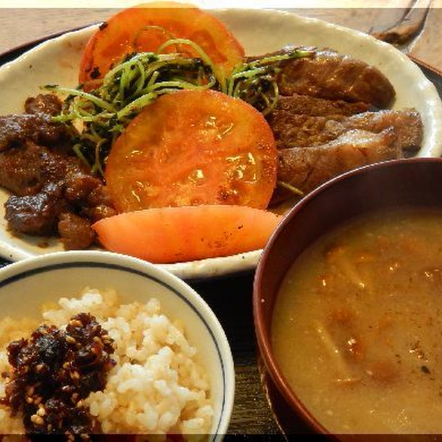 焼き肉朝食～たまにはガッツリ！