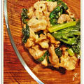 豚肉と小松菜のニンニク醤油炒め