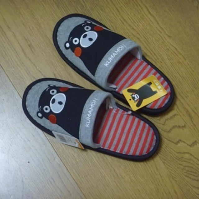 くまモンのスリッパ