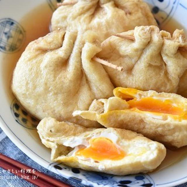 【レシピ・副菜・動画】節約食材なのにボリューム満点！チーズと卵の巾着煮
