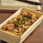月末は特売うどんで節約麺弁当。