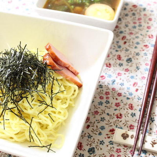 簡単つけ麺　レシピ