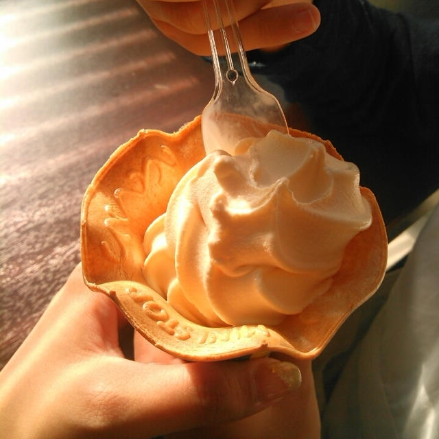 おやつ☆ミニストップのソフトクリーム