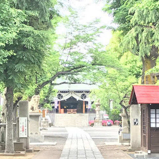 スポーツの神様　亀戸香取神社へ