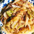 ひき肉と白菜のぴりからあんを、焼きそばにしてみた。